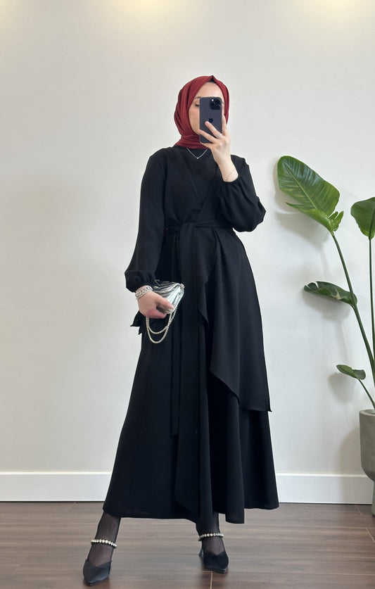 Modest Co-Ord Set 2-Piece | Imported Prada Fabric
