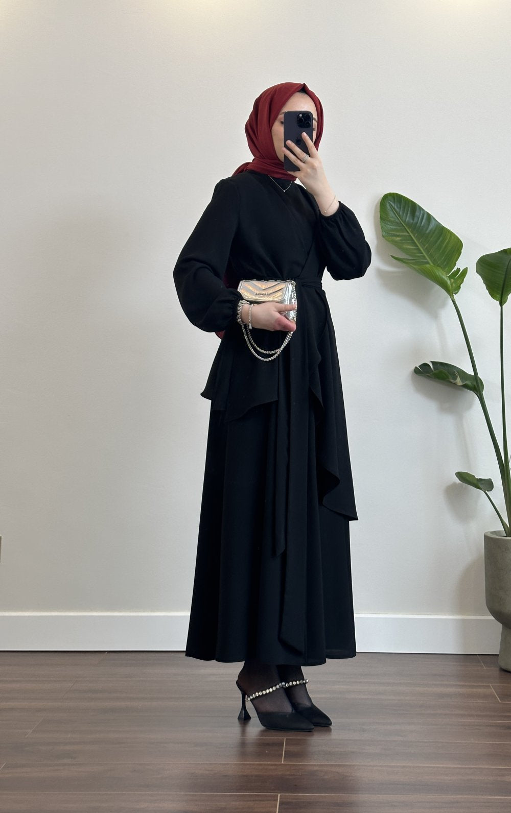 Modest Co-Ord Set 2-Piece | Imported Prada Fabric