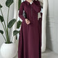Premium Elegant Modest Dress Abaya with Matching Hijab – Luxury Islamic Wear for Daily
