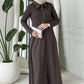 Premium Elegant Modest Dress Abaya with Matching Hijab – Luxury Islamic Wear for Daily