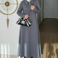Premium Elegant Modest Dress Abaya with Matching Hijab – Luxury Islamic Wear for Daily
