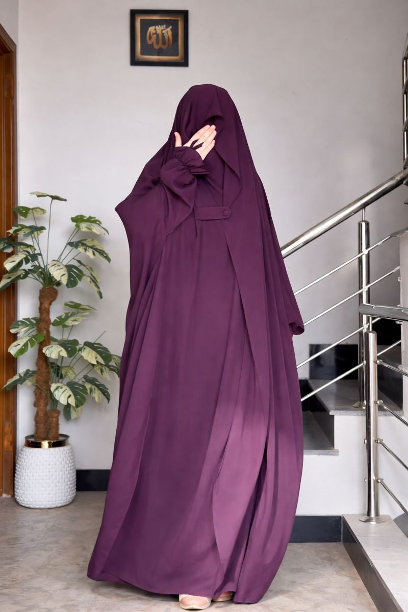 Premium Saudi Jilbab Abaya – Full Coverage Modest Wear