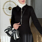 Premium Elegant Modest Dress Abaya with Matching Hijab – Luxury Islamic Wear for Daily
