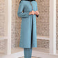 Fashion Showcase Double Crepe Top & Bottom