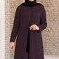 Fashion Showcase Double Crepe Top & Bottom