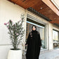 Luxury Black Embroidered Abaya