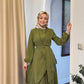Modest Co-Ord Set 2-Piece | Imported Prada Fabric
