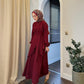 Modest Co-Ord Set 2-Piece | Imported Prada Fabric