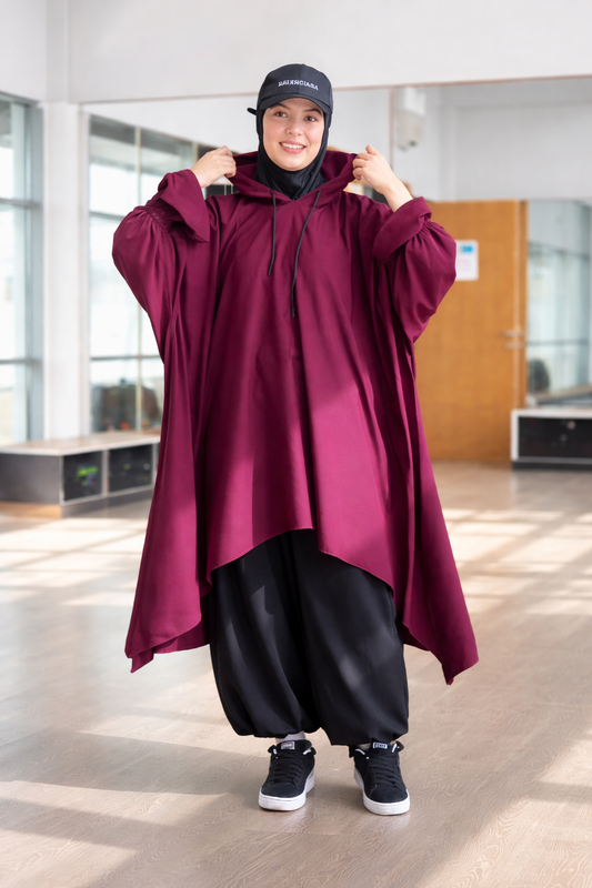 Premium Hoodie Modest Wear 2-Piece Set – Comfort Fit Abaya Style | Abaya Store
