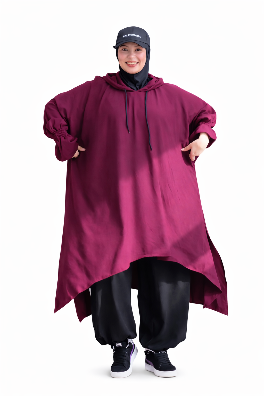Premium Hoodie Modest Wear 2-Piece Set – Comfort Fit Abaya Style | Abaya Store