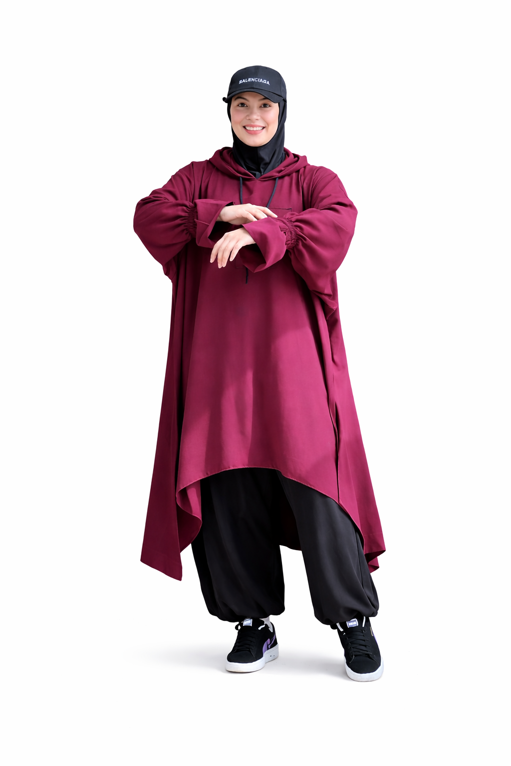 Premium Hoodie Modest Wear 2-Piece Set – Comfort Fit Abaya Style | Abaya Store