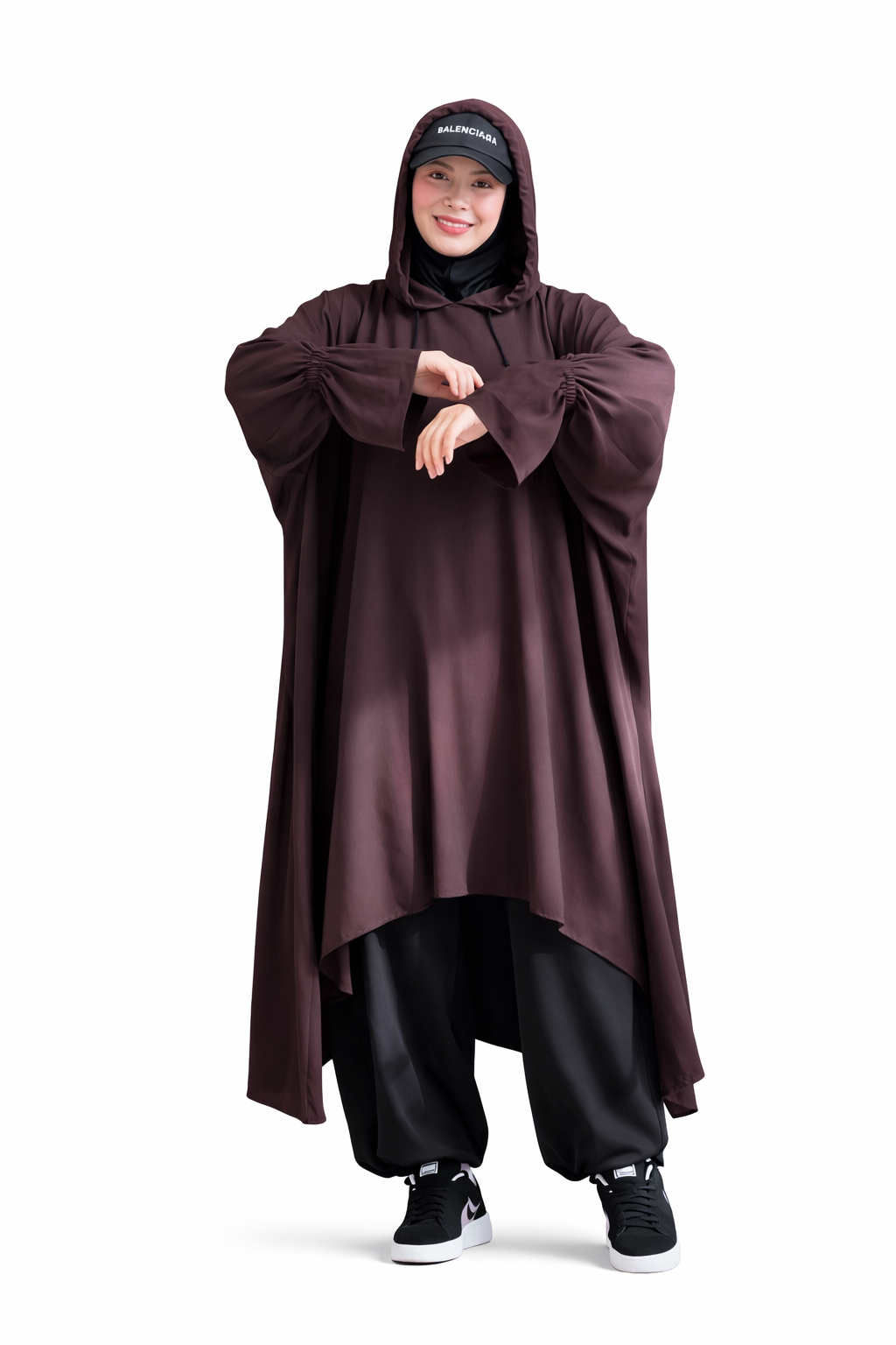 Premium Hoodie Modest Wear 2-Piece Set – Comfort Fit Abaya Style | Abaya Store