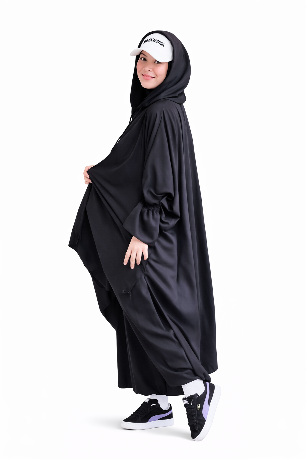 Premium Hoodie Modest Wear 2-Piece Set – Comfort Fit Abaya Style | Abaya Store