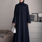Premium Plain Daily Wear Full-Length Abaya with Matching Hijab – Comfortable & Modest