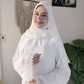 Premium White Saudi Style Abaya for Women | Elegant Modest Wear – Abaya Store