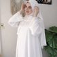 Premium White Saudi Style Abaya for Women | Elegant Modest Wear – Abaya Store