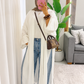 Premium Oversized Front Open Shirt Abaya