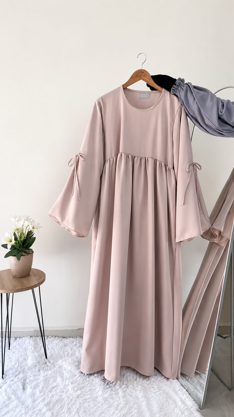 Premium Chocolate Brown One Piece Abaya for Women – Everyday Modest Wear