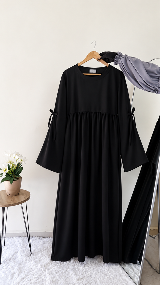 Premium Chocolate Brown One Piece Abaya for Women – Everyday Modest Wear