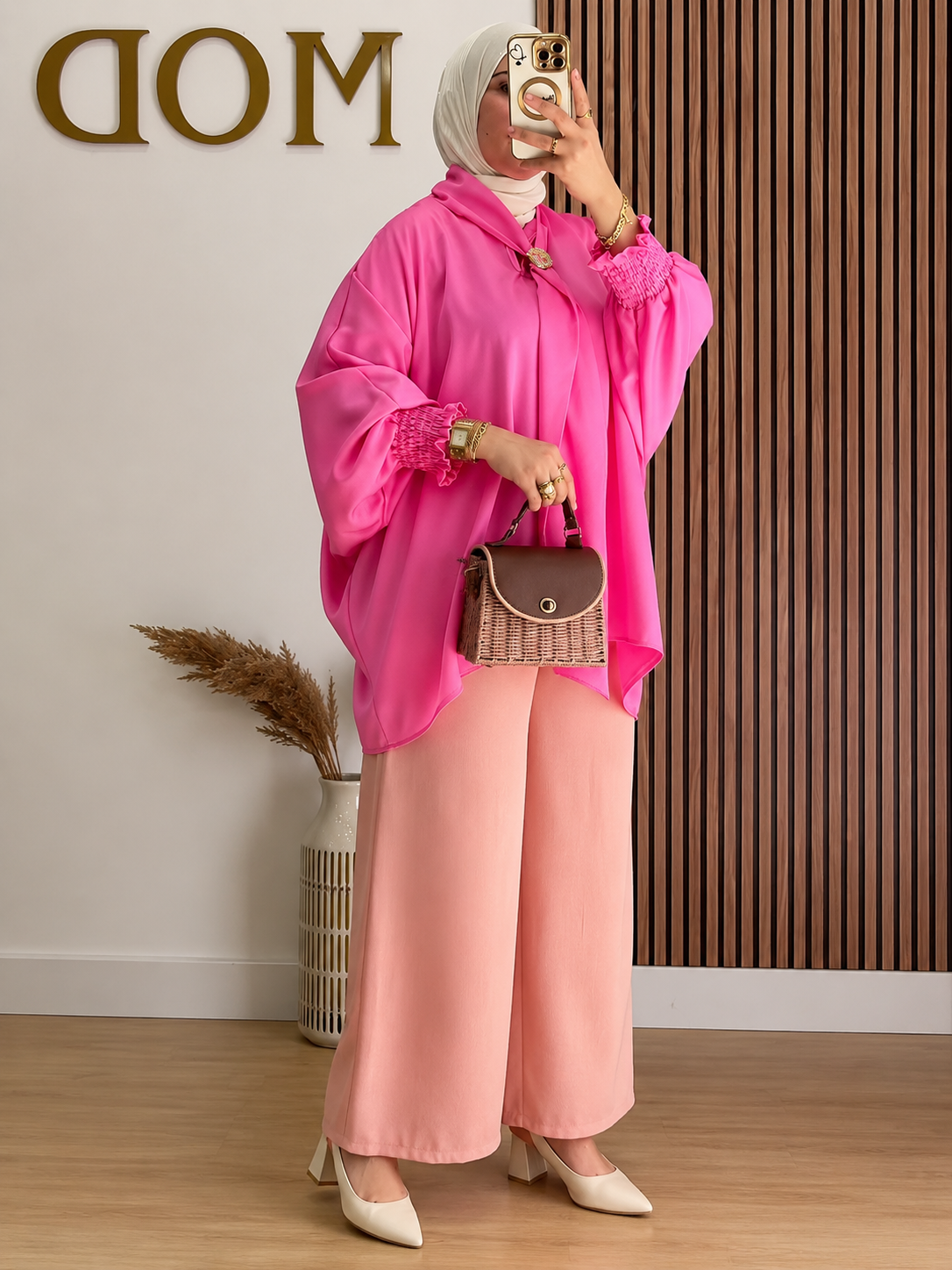 Premium Tie Neck Top for Women – Elegant Modest Top | Everyday Wear