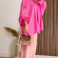 Premium Tie Neck Top for Women – Elegant Modest Top | Everyday Wear