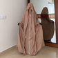 Premium Front Zip Jilbab Set for Women – Elegant Full Coverage Prayer Jilbab