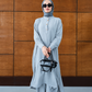 Premium Layered Co-Ord Abaya Set with Dupatta – Elegant Flowy Modest Wear for Women