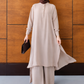 Premium Layered Co-Ord Abaya Set with Dupatta – Elegant Flowy Modest Wear for Women