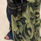 Premium Green Printed Shrug Abaya with Matching Hijab