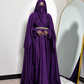 Premium Black Farasha Abaya for Special Occasions