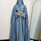 Premium Black Farasha Abaya for Special Occasions