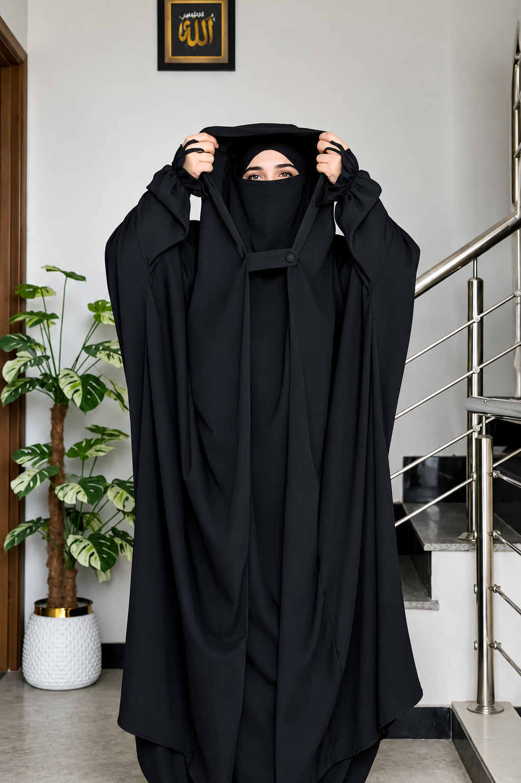 Premium Saudi Jilbab Abaya – Full Coverage Modest Wear