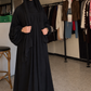 Premium Umrah & Hajj Abaya with Functional Pockets | Lightweight Modest Wear | Abaya Store