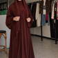 Premium Umrah & Hajj Abaya with Functional Pockets | Lightweight Modest Wear | Abaya Store
