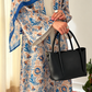 Premium Paisley Printed Shrug Abaya with Matching Hijab