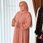 Premium Floral Printed Prayer Dress with Attached Hijab