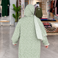 Premium Floral Printed Prayer Abaya with Attached Hijab