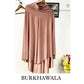 Premium Jersey Hijab Rosewood Shade