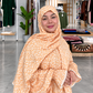 Premium Floral Printed Prayer Abaya with Attached Hijab