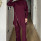 Modest Zipper Co-Ord Set for Women Elegant & Comfortable