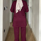 Modest Zipper Co-Ord Set for Women Elegant & Comfortable
