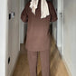 Modest Zipper Co-Ord Set for Women Elegant & Comfortable